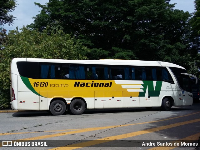 Viação Nacional 16130 na cidade de São Paulo, São Paulo, Brasil, por Andre Santos de Moraes. ID da foto: 7509345.