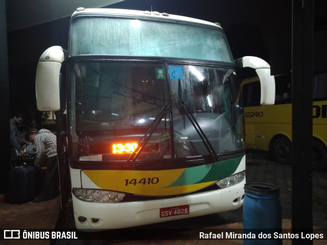 Empresa Gontijo de Transportes 14410 na cidade de Vitória da Conquista, Bahia, Brasil, por Rafael Miranda dos Santos Lopes. ID da foto: 7509536.