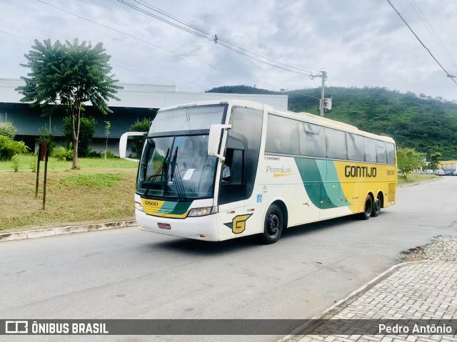 Empresa Gontijo de Transportes 12600 na cidade de Pará de Minas, Minas Gerais, Brasil, por Pedro Antônio. ID da foto: 7510620.