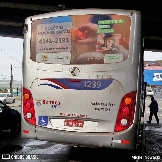 BBTT - Benfica Barueri Transporte e Turismo 1239 na cidade de Itapevi, São Paulo, Brasil, por Michel Nowacki. Número da foto: #7511322.