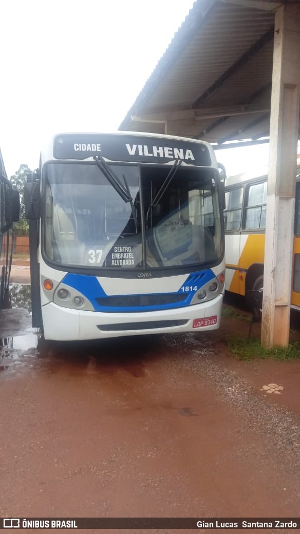 Transpaim Transportes 1814 na cidade de Vilhena, Rondônia, Brasil, por Gian Lucas  Santana Zardo. Número da foto: #7511394.