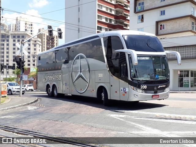 Viação Graciosa 200 na cidade de Curitiba, Paraná, Brasil, por Ewerton Lisboa. ID da foto: 7511562.