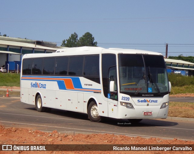 VUSC - Viação União Santa Cruz 2220 na cidade de Rio Pardo, Rio Grande do Sul, Brasil, por Ricardo Manoel Limberger Carvalho. ID da foto: 7508477.