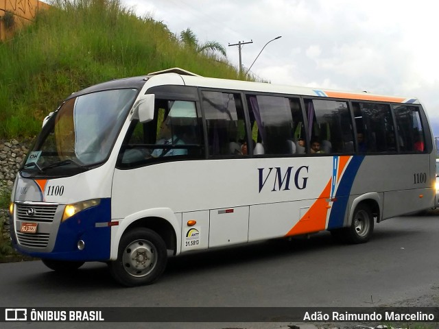 VMG - Viação Minas Gerais 1100 na cidade de Contagem, Minas Gerais, Brasil, por Adão Raimundo Marcelino. Número da foto: #7511157.