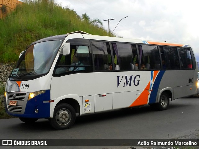 VMG - Viação Minas Gerais 1100 na cidade de Contagem, Minas Gerais, Brasil, por Adão Raimundo Marcelino. ID da foto: 7511157.