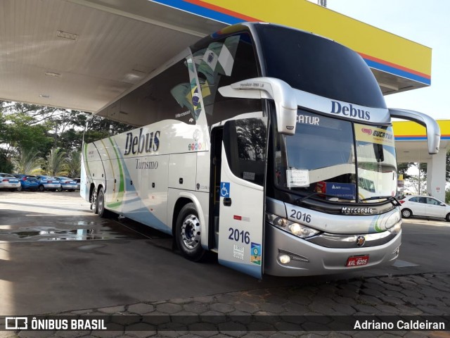 Debus Turismo 2016 na cidade de Presidente Prudente, São Paulo, Brasil, por Adriano Caldeiran. ID da foto: 7509498.