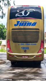 Viação Juína 1800 na cidade de Cuiabá, Mato Grosso, Brasil, por Guilherme Henrique. ID da foto: :id.