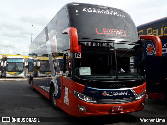 Expresso Adamantina 421802 na cidade de Ribeirão Preto, São Paulo, Brasil, por Wagner Lima. ID da foto: 7572303.