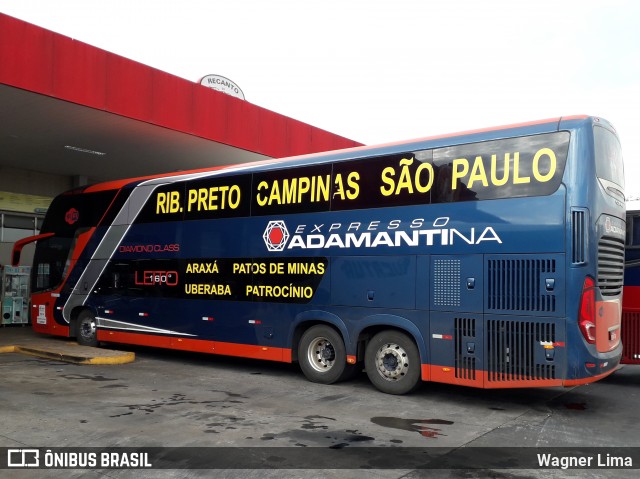 Expresso Adamantina 421808 na cidade de Ribeirão Preto, São Paulo, Brasil, por Wagner Lima. ID da foto: 7572287.