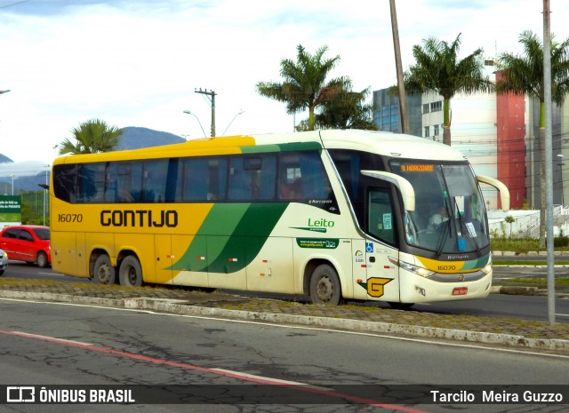 Empresa Gontijo de Transportes 16070 na cidade de Vitória, Espírito Santo, Brasil, por Tarcilo  Meira Guzzo. ID da foto: 7572105.