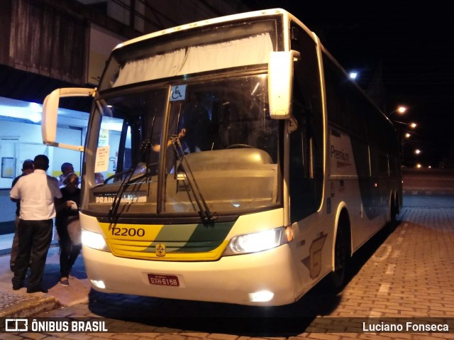 Empresa Gontijo de Transportes 12200 na cidade de Linhares, Espírito Santo, Brasil, por Luciano Fonseca. ID da foto: 7572624.