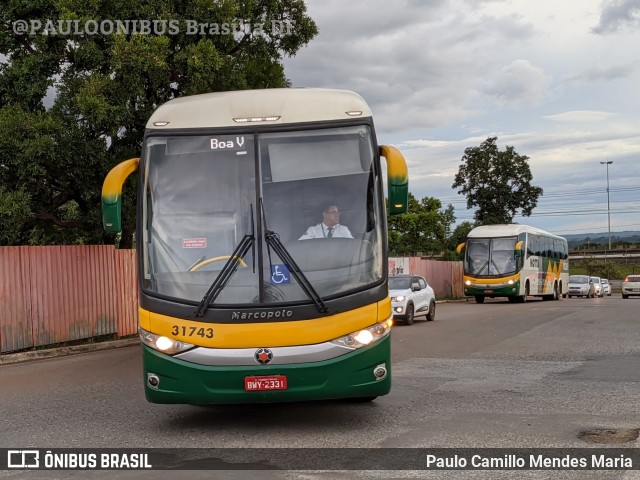 Viação Motta 31743 na cidade de Brasília, Distrito Federal, Brasil, por Paulo Camillo Mendes Maria. Número da foto: #7570873.