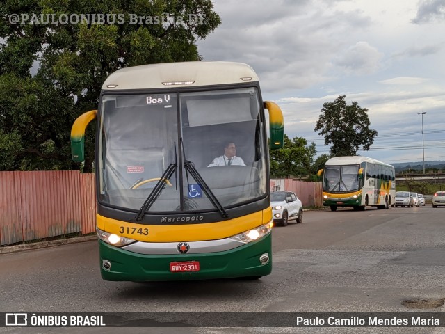 Viação Motta 31743 na cidade de Brasília, Distrito Federal, Brasil, por Paulo Camillo Mendes Maria. ID da foto: 7570873.