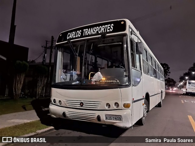 Carlos Transportes 7409 na cidade de Curitiba, Paraná, Brasil, por Samira  Paula Soares. ID da foto: 7572536.