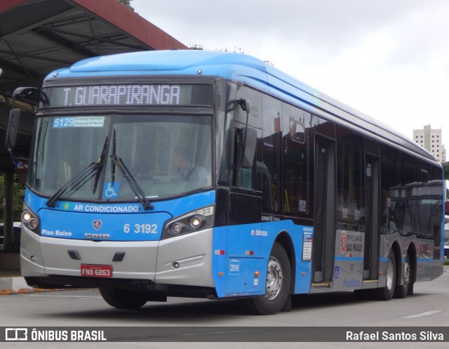 Viação Paratodos > São Jorge > Metropolitana São Paulo > Mobibrasil 6 3192 na cidade de São Paulo, São Paulo, Brasil, por Rafael Santos Silva. Número da foto: #7573043.