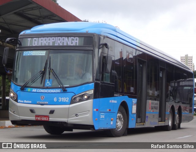 Viação Paratodos > São Jorge > Metropolitana São Paulo > Mobibrasil 6 3192 na cidade de São Paulo, São Paulo, Brasil, por Rafael Santos Silva. ID da foto: 7573043.