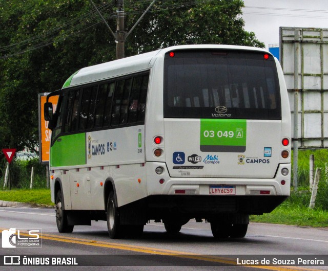 Transporte Complementar de Campos dos Goytacazes 03 049 na cidade de Campos dos Goytacazes, Rio de Janeiro, Brasil, por Lucas de Souza Pereira. ID da foto: 7573012.