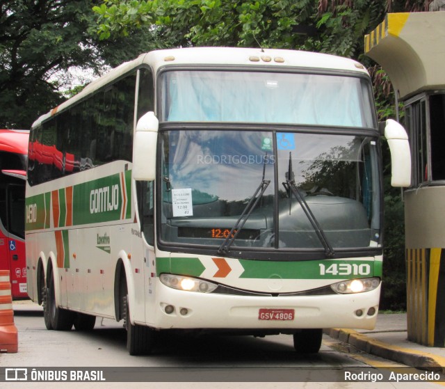 Empresa Gontijo de Transportes 14310 na cidade de São Paulo, São Paulo, Brasil, por Rodrigo  Aparecido. Número da foto: #7571591.