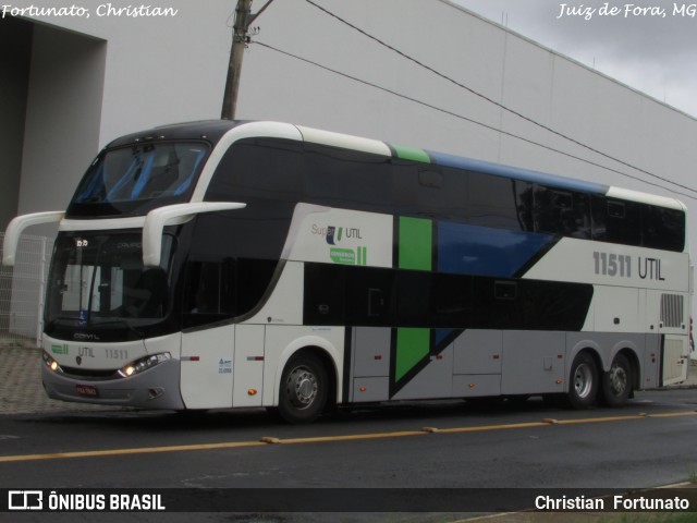 UTIL - União Transporte Interestadual de Luxo 11511 na cidade de Juiz de Fora, Minas Gerais, Brasil, por Christian  Fortunato. Número da foto: #7570798.
