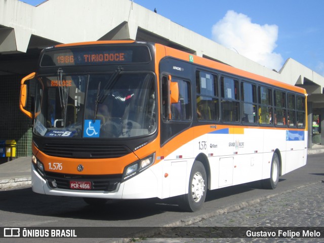 Itamaracá Transportes 1.576 na cidade de Olinda, Pernambuco, Brasil, por Gustavo Felipe Melo. ID da foto: 7595922.