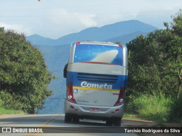 Viação Cometa 18545 na cidade de Pouso Alto, Minas Gerais, Brasil, por Tarcisio Rodrigues da Silva. Número da foto: #7596846.