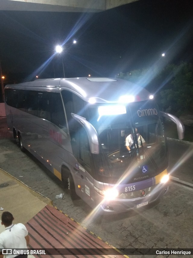 Rota Transportes Rodoviários 8155 na cidade de Aracaju, Sergipe, Brasil, por Carlos Henrique. Número da foto: #7596513.