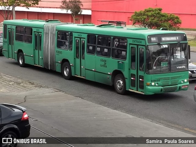 Viação Tamandaré KB695 na cidade de Curitiba, Paraná, Brasil, por Samira  Paula Soares. ID da foto: 7598175.