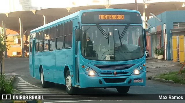 VIMSA - Viação Montenegro S.A. 18041 na cidade de Porto Alegre, Rio Grande do Sul, Brasil, por Max Ramos. Número da foto: #7596534.