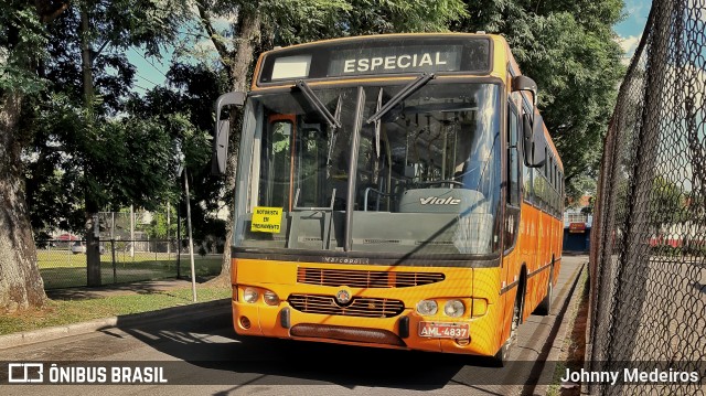 Auto Viação São José dos Pinhais EX 20299 na cidade de Curitiba, Paraná, Brasil, por Johnny Medeiros. Número da foto: #7595967.