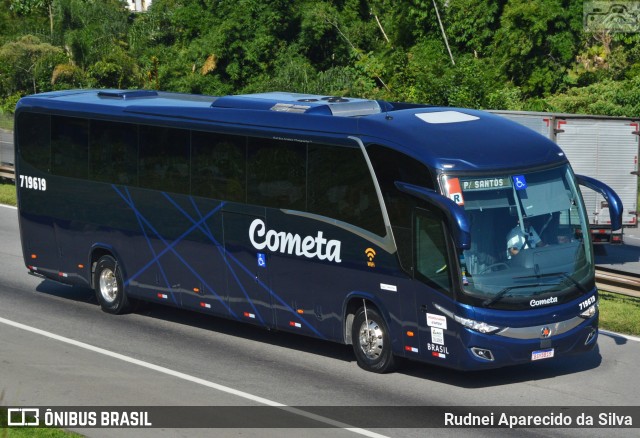 Viação Cometa 719619 na cidade de Santa Isabel, São Paulo, Brasil, por Rudnei Aparecido da Silva. Número da foto: #7596792.