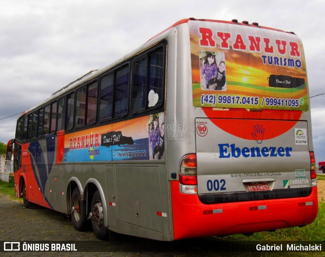 Ryanlur Turismo 002 na cidade de Matinhos, Paraná, Brasil, por Gabriel Michalski. ID da foto: 7595685.