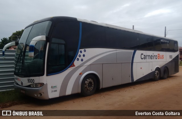 Carneiro Bus 9000 na cidade de Piúma, Espírito Santo, Brasil, por Everton Costa Goltara. Número da foto: #7596594.