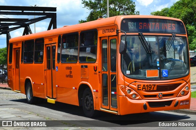Auto Viação São José dos Pinhais EA197 na cidade de Curitiba, Paraná, Brasil, por Eduardo Ribeiro. Número da foto: #7595617.