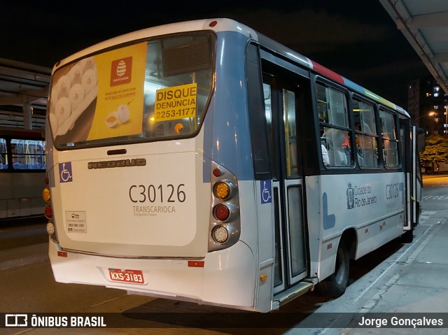 Transportes Futuro C30126 na cidade de Rio de Janeiro, Rio de Janeiro, Brasil, por Jorge Gonçalves. Número da foto: #7596644.