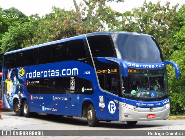RodeRotas - Rotas de Viação do Triângulo 7403 na cidade de São Paulo, São Paulo, Brasil, por Rodrigo Coimbra. Número da foto: #7597762.