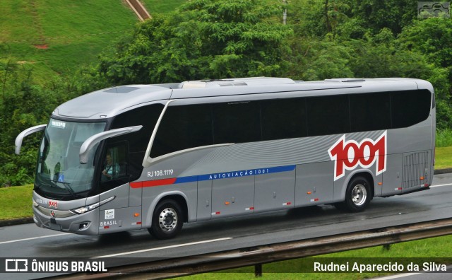 Auto Viação 1001 RJ 108.1119 na cidade de Santa Isabel, São Paulo, Brasil, por Rudnei Aparecido da Silva. Número da foto: #7596139.