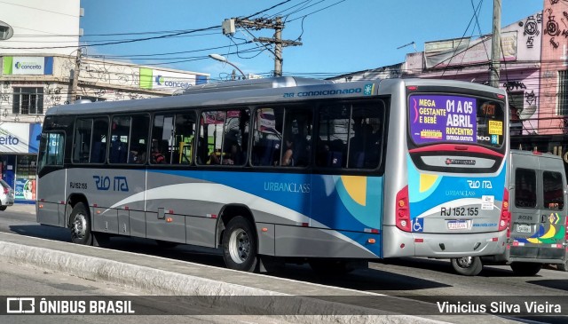 Rio Ita RJ 152.155 na cidade de Itaboraí, Rio de Janeiro, Brasil, por Vinicius Silva Vieira. Número da foto: #7600321.