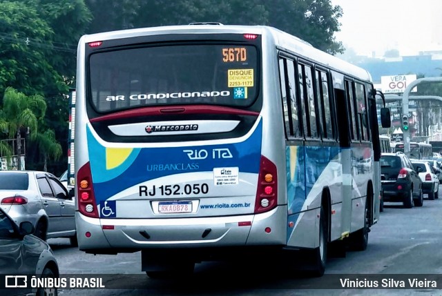 Rio Ita RJ 152.050 na cidade de Itaboraí, Rio de Janeiro, Brasil, por Vinicius Silva Vieira. Número da foto: #7600332.