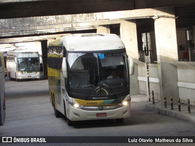 Empresa Gontijo de Transportes 19190 na cidade de Belo Horizonte, Minas Gerais, Brasil, por Luiz Otavio Matheus da Silva. Número da foto: #7600594.