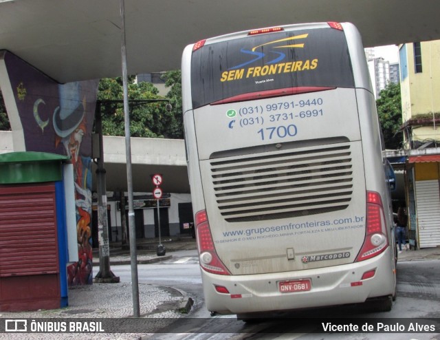 Sem Fronteiras Turismo 1700 na cidade de Belo Horizonte, Minas Gerais, Brasil, por Vicente de Paulo Alves. Número da foto: #7599719.