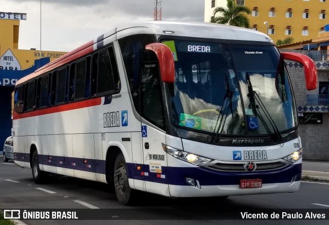 Breda Transportes e Serviços 1318 na cidade de Aparecida, São Paulo, Brasil, por Vicente de Paulo Alves. Número da foto: #7598422.