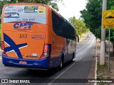CMT - Consórcio Metropolitano Transportes 103 na cidade de Cuiabá, Mato Grosso, Brasil, por Guilherme Henrique. Número da foto: #7600049.