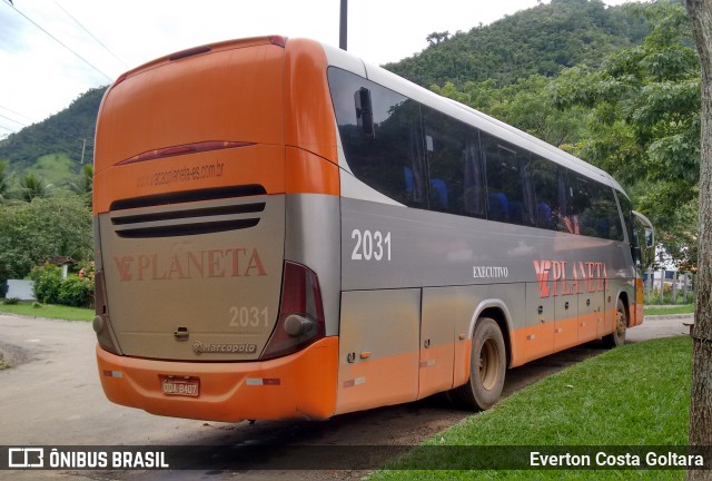 Planeta Transportes Rodoviários 2031 na cidade de Guarapari, Espírito Santo, Brasil, por Everton Costa Goltara. ID da foto: 7602409.