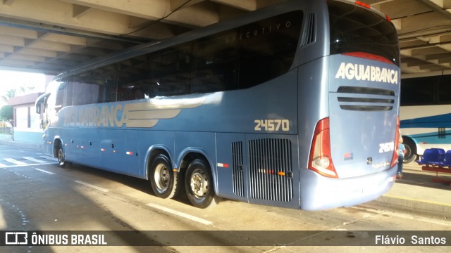 Viação Águia Branca 24570 na cidade de Feira de Santana, Bahia, Brasil, por Flávio  Santos. Número da foto: #7603405.