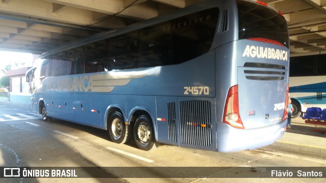 Viação Águia Branca 24570 na cidade de Feira de Santana, Bahia, Brasil, por Flávio  Santos. ID da foto: 7603405.