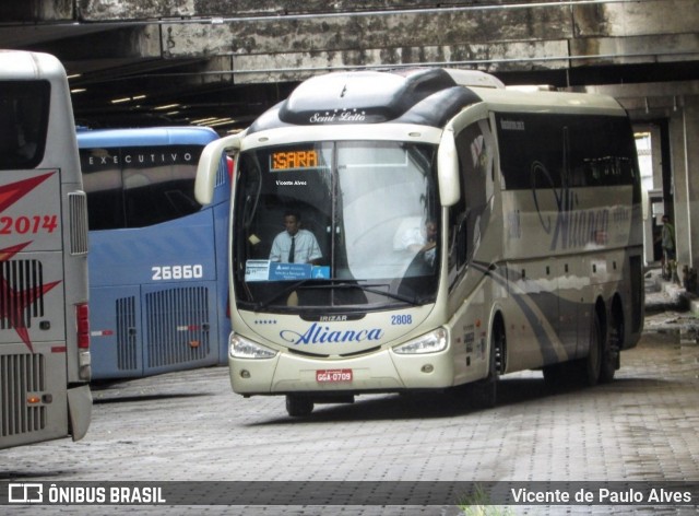 Aliança Turismo e Transporte 2808 na cidade de Belo Horizonte, Minas Gerais, Brasil, por Vicente de Paulo Alves. Número da foto: #7601323.