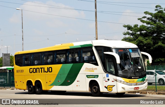 Empresa Gontijo de Transportes 18720 na cidade de São Paulo, São Paulo, Brasil, por Ricardo Luiz. ID da foto: 7602417.