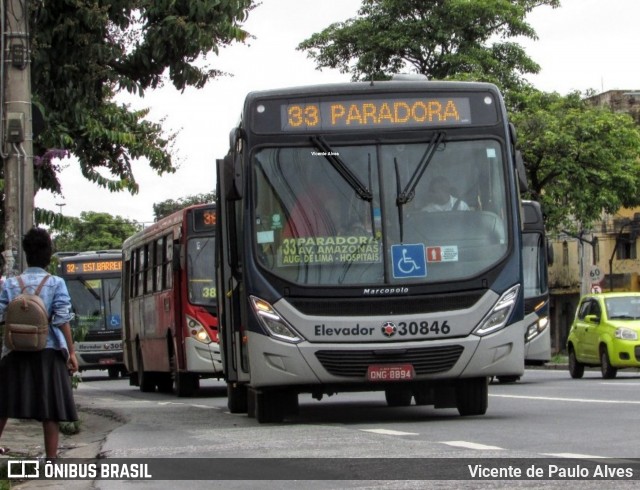 Coletivos São Lucas 30846 na cidade de Belo Horizonte, Minas Gerais, Brasil, por Vicente de Paulo Alves. ID da foto: 7602421.