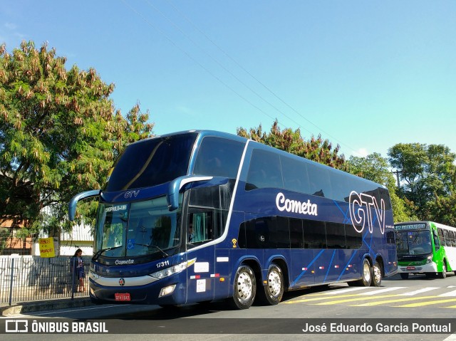 Viação Cometa 17311 na cidade de Campinas, São Paulo, Brasil, por José Eduardo Garcia Pontual. Número da foto: #7601565.