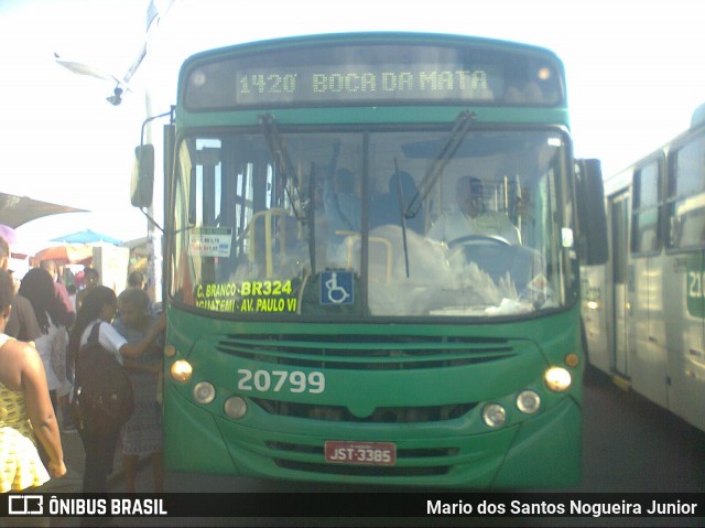 OT Trans - Ótima Salvador Transportes 20799 na cidade de Salvador, Bahia, Brasil, por Mario dos Santos Nogueira Junior. Número da foto: #7602732.